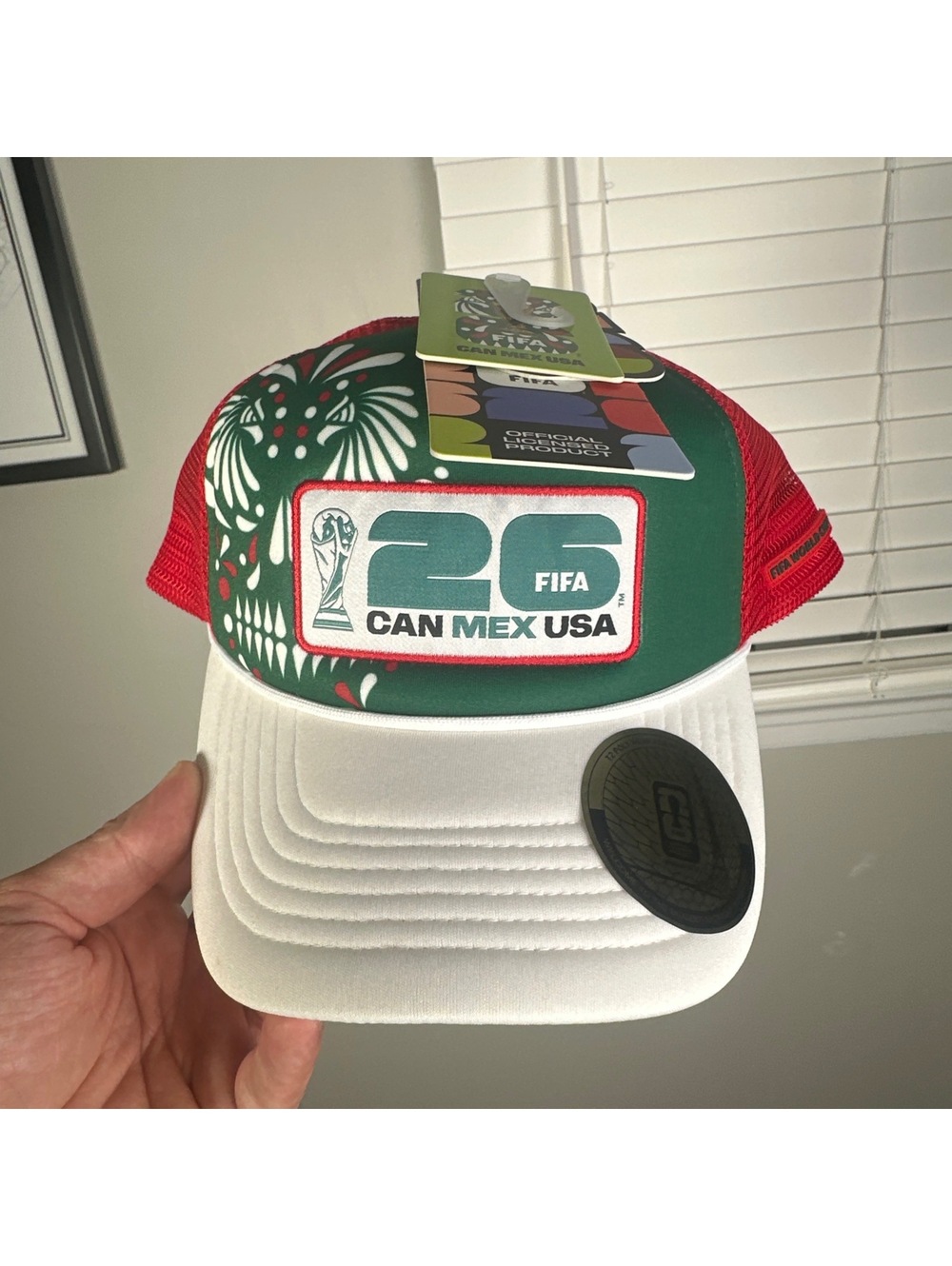 FIFA World Cup 26 MEXICO Trucker Hat NWT Official